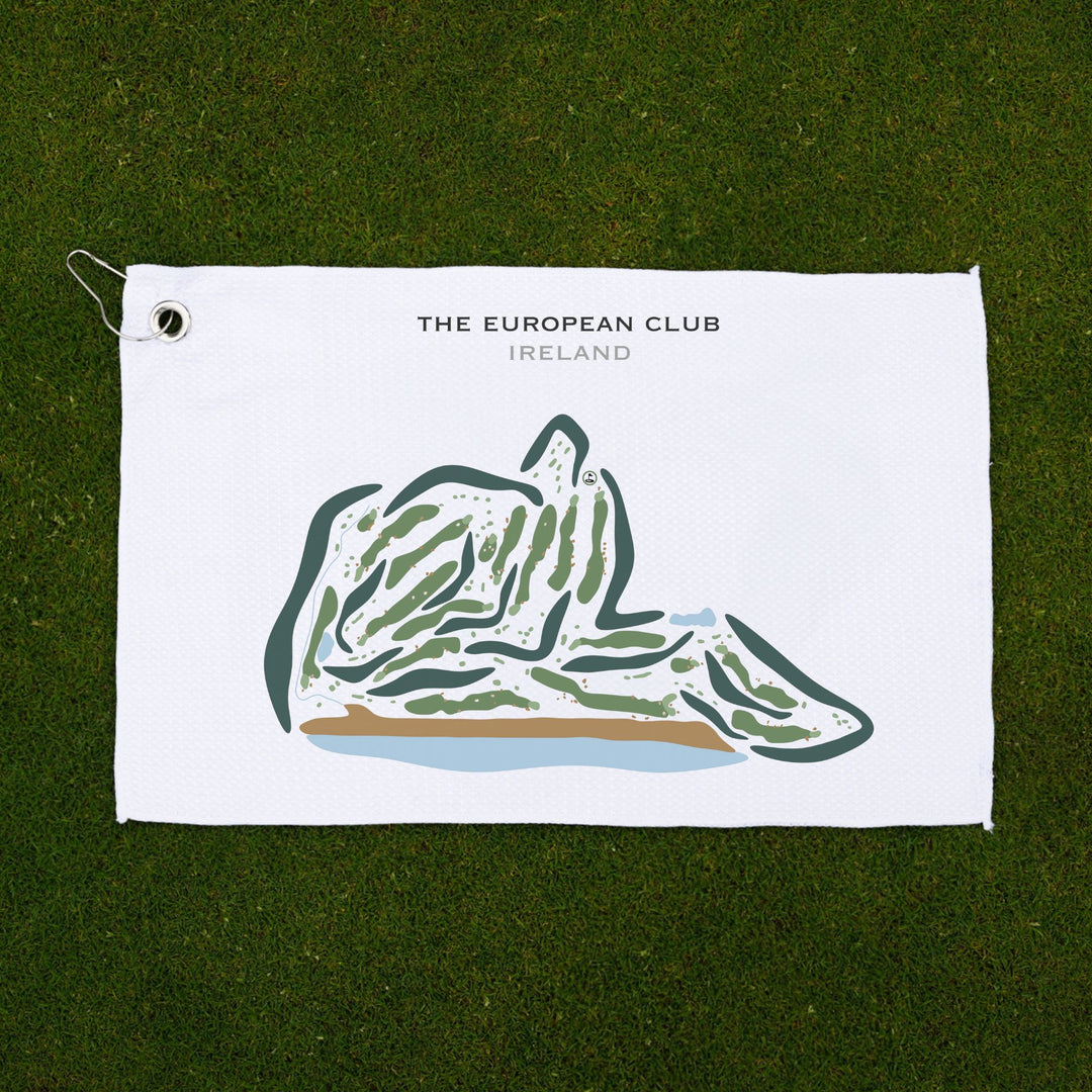 The European Club, Ireland - Printed Golf Courses