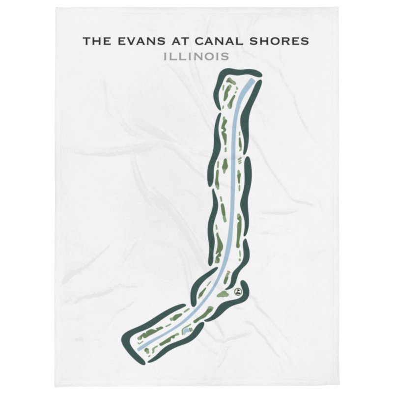 The Evans at Canal Shores, Illinois - Printed Golf Courses