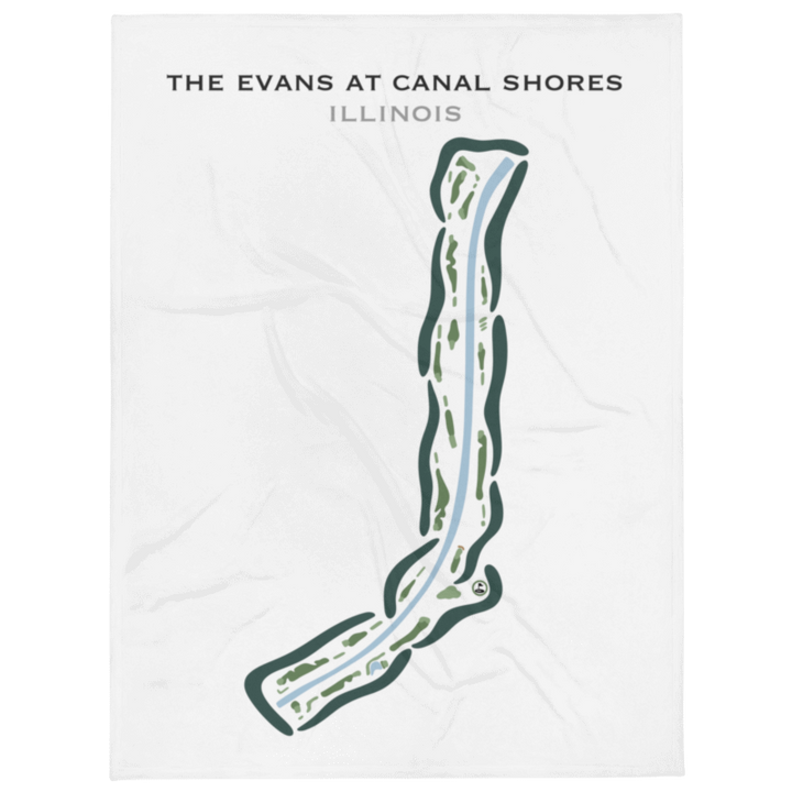 The Evans at Canal Shores, Illinois - Printed Golf Courses