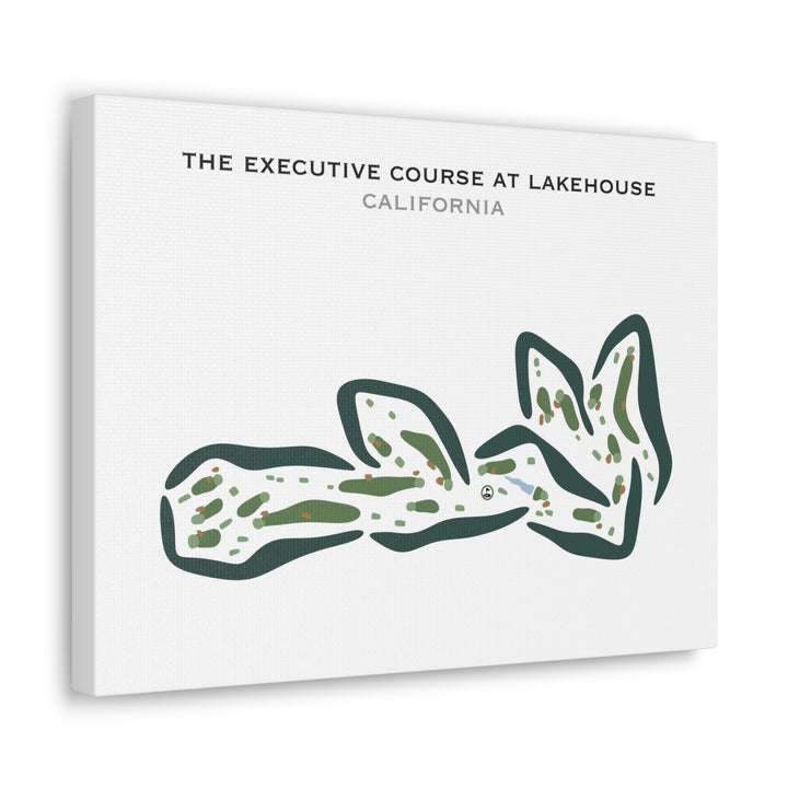 The Executive Course at Lakehouse, California - Printed Golf Courses