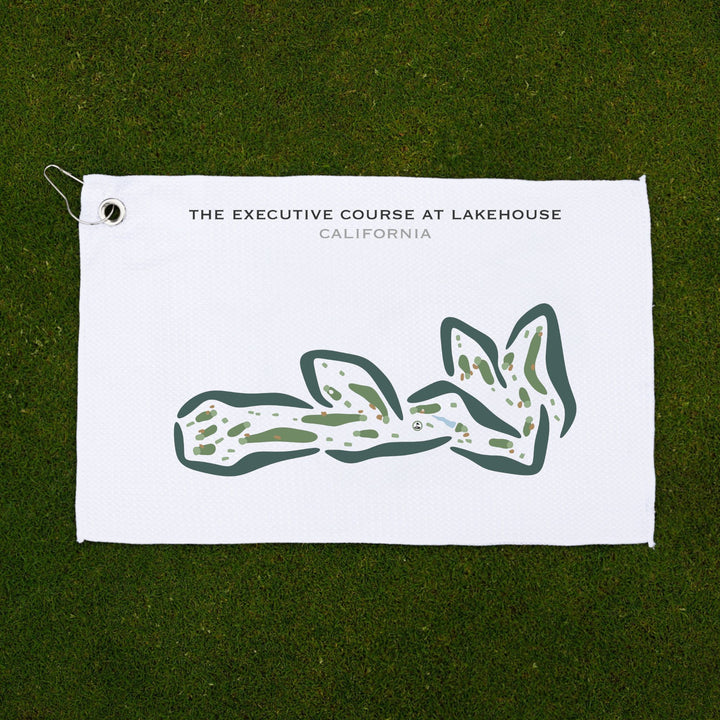 The Executive Course at Lakehouse, California - Printed Golf Courses