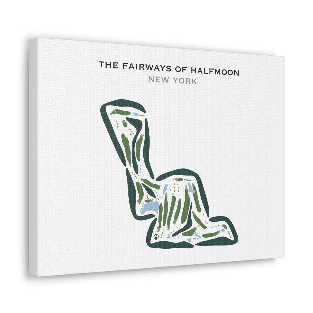 The Fairways of Halfmoon, New York - Printed Golf Courses