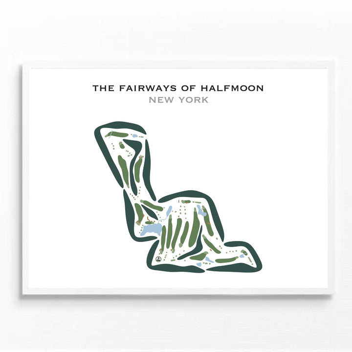 The Fairways of Halfmoon, New York - Printed Golf Courses