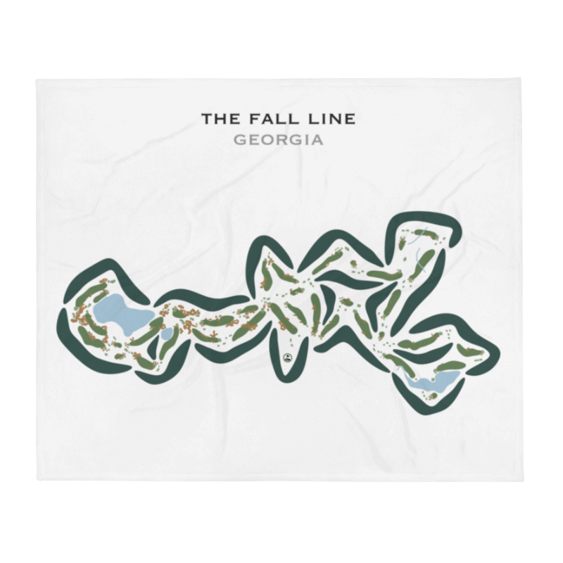 The Fall Line Golf Club, Georgia - Printed Golf Courses