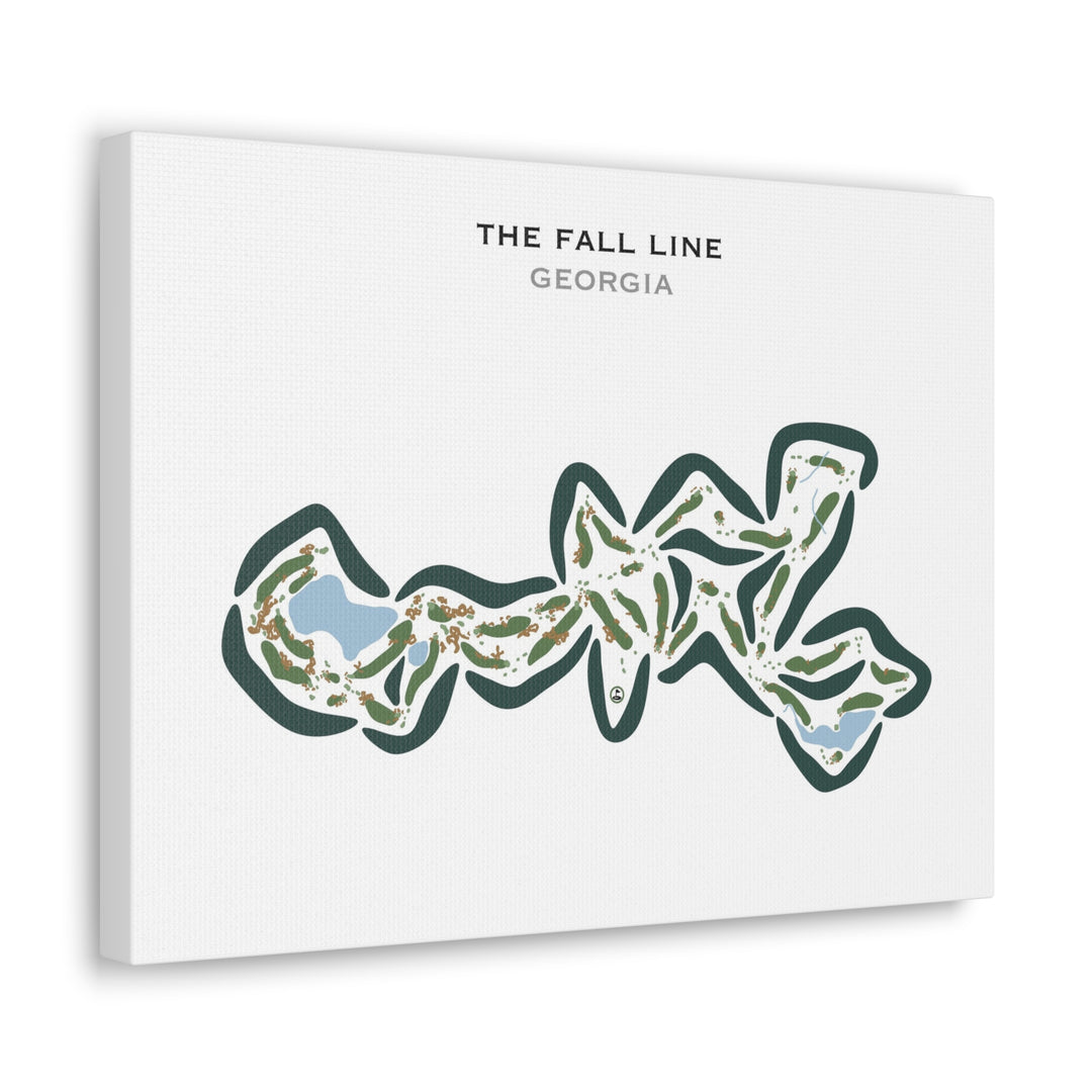 The Fall Line Golf Club, Georgia - Printed Golf Courses