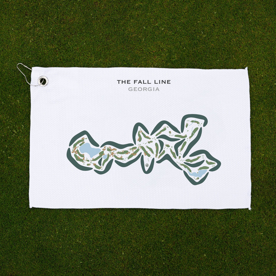 The Fall Line Golf Club, Georgia - Printed Golf Courses