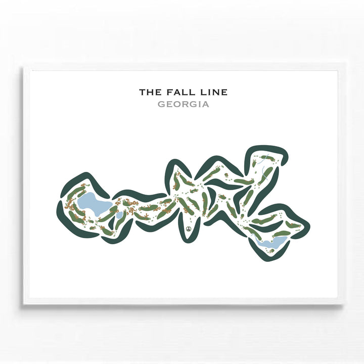 The Fall Line Golf Club, Georgia - Printed Golf Courses