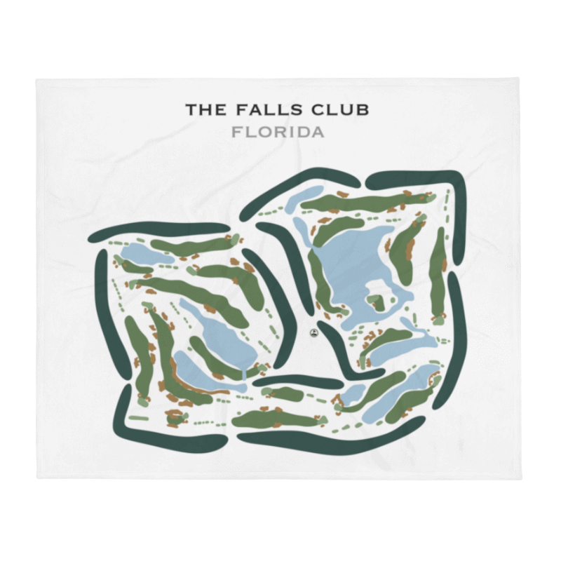 The Falls Club, Florida - Printed Golf Courses