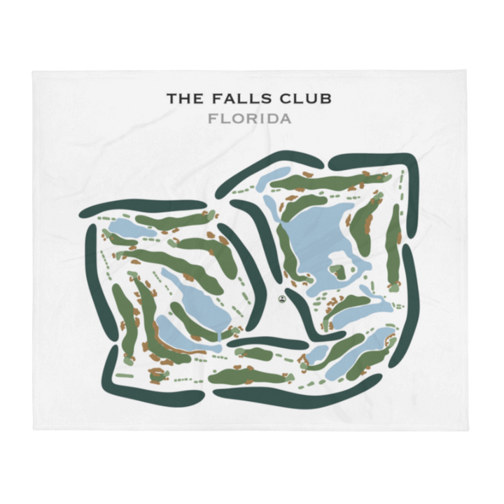 The Falls Club, Florida - Printed Golf Courses