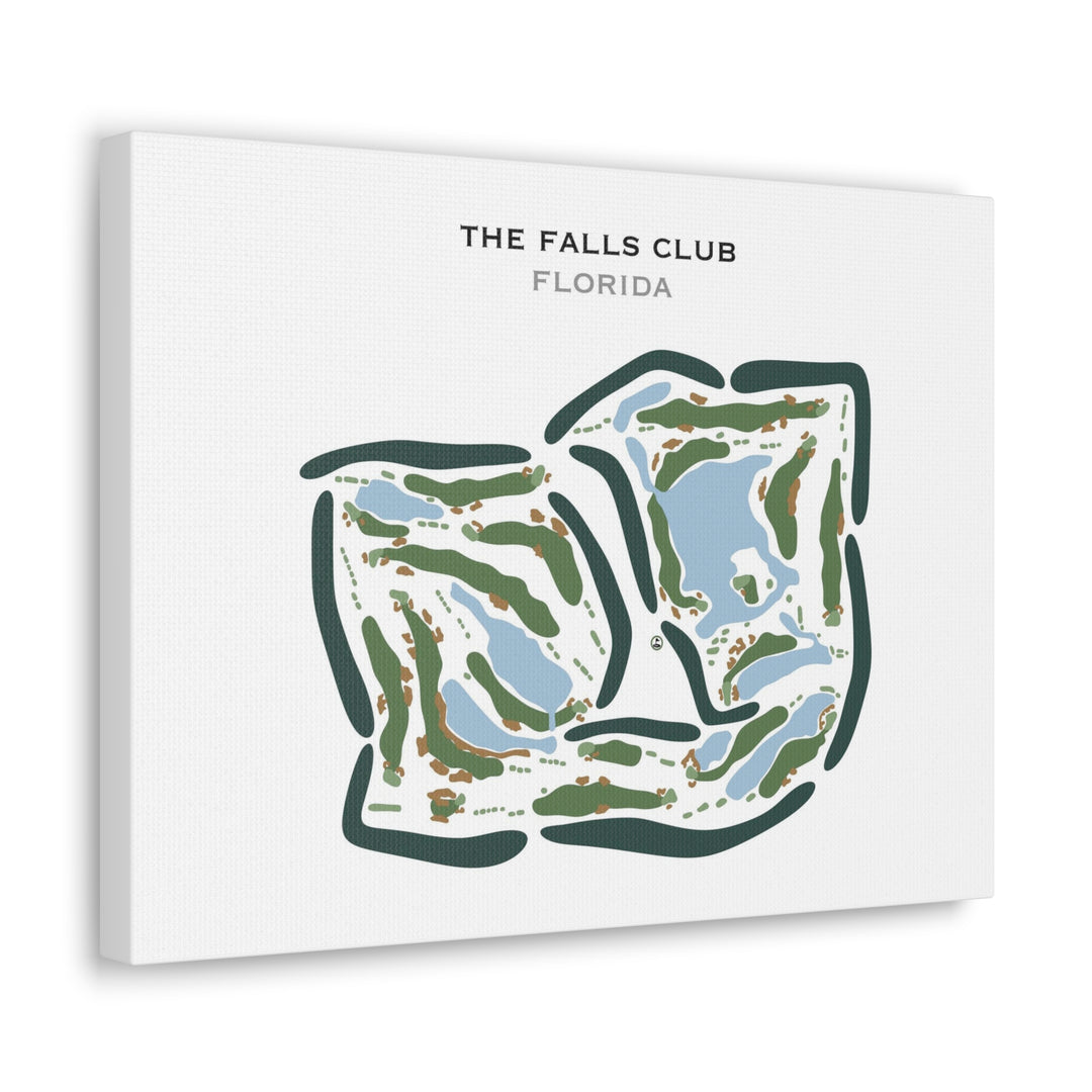 The Falls Club, Florida - Printed Golf Courses