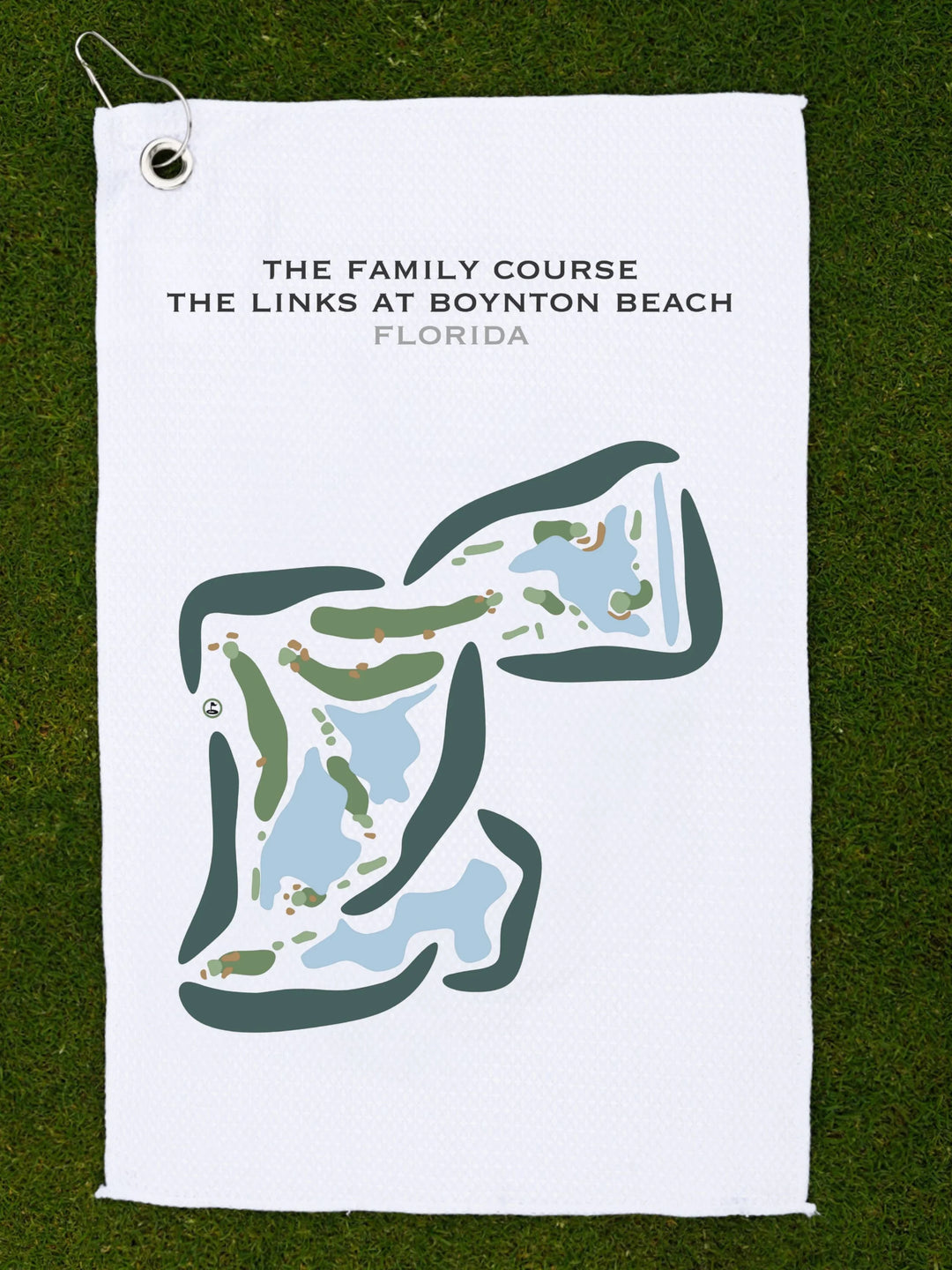 The Family Course at The Links At Boynton Beach, Florida - Printed Golf Courses