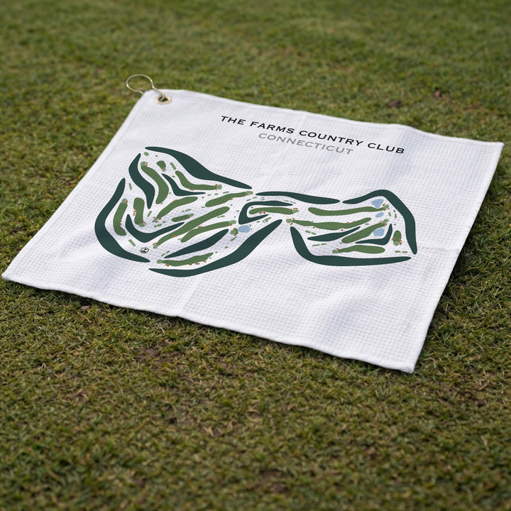 The Farms Country Club, Connecticut - Printed Golf Course