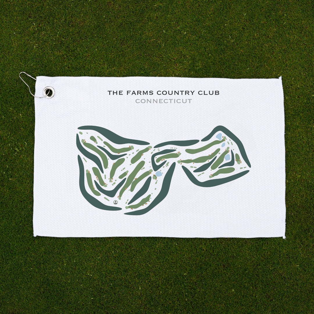 The Farms Country Club, Connecticut - Printed Golf Course