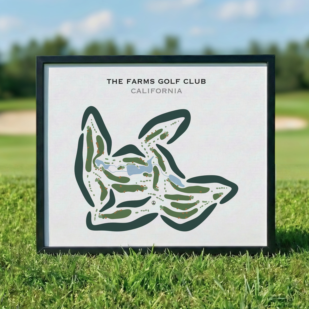 The Farms Golf Club, California - Printed Golf Courses