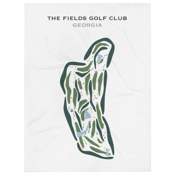 The Fields Golf Club, Georgia - Printed Golf Courses