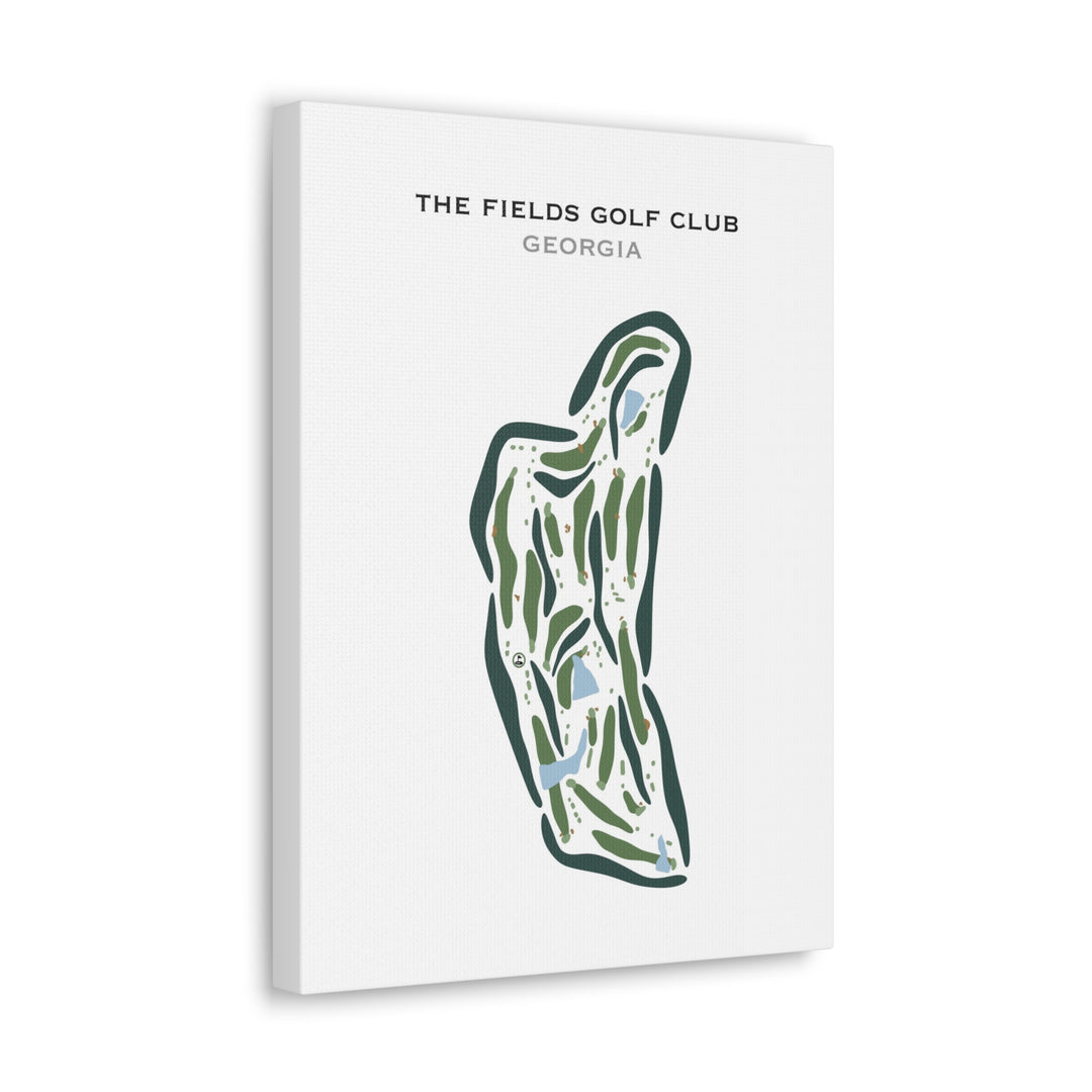 The Fields Golf Club, Georgia - Printed Golf Courses