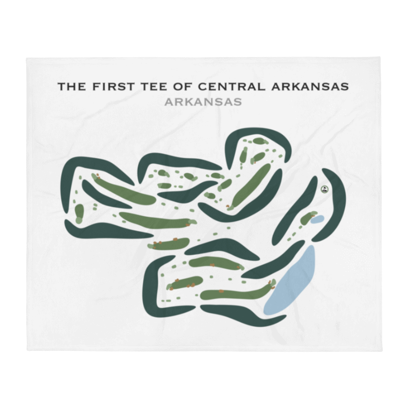 The First Tee of Central Arkansas, Arkansas - Printed Golf Courses