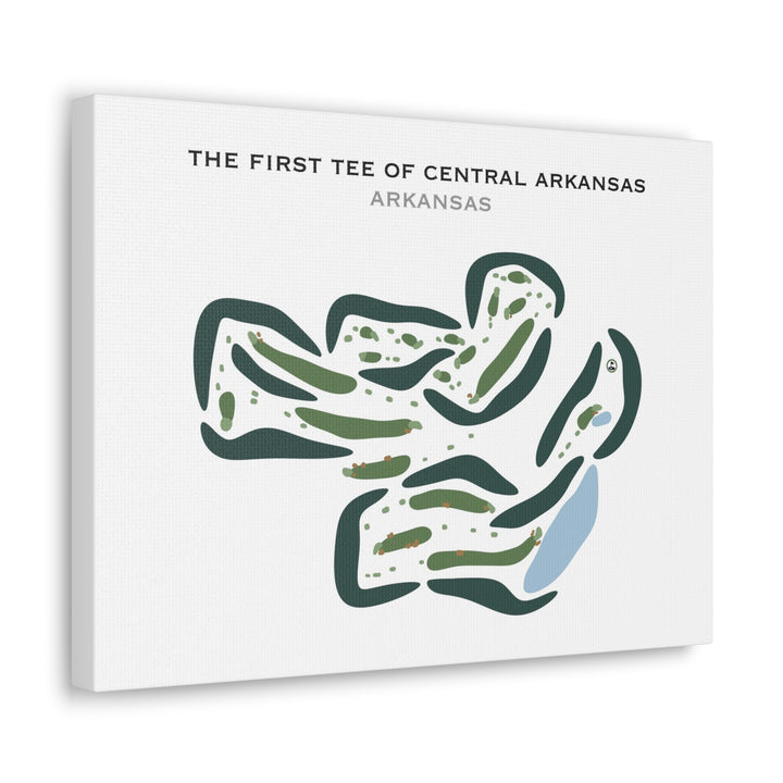 The First Tee of Central Arkansas, Arkansas - Printed Golf Courses