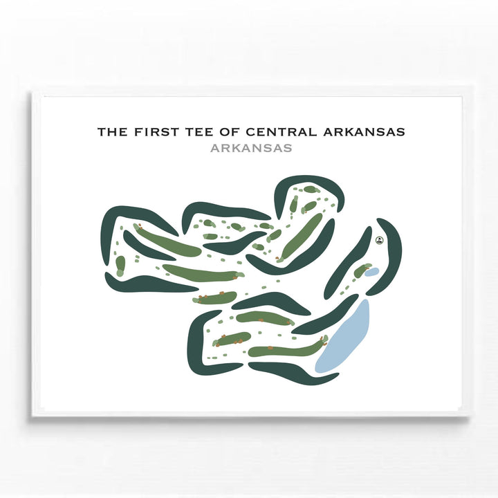 The First Tee of Central Arkansas, Arkansas - Printed Golf Courses