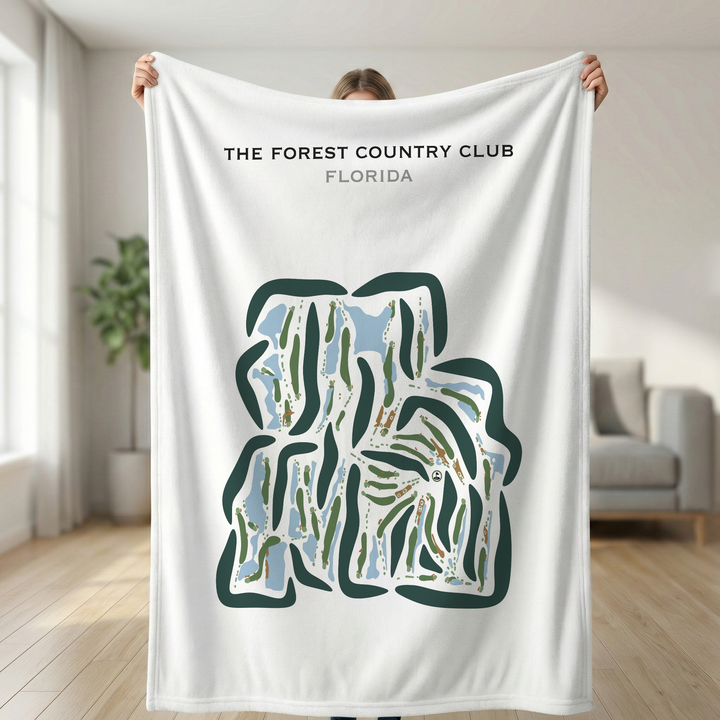 The Forest Country Club, Florida - Printed Golf Courses