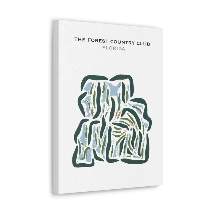 The Forest Country Club, Florida - Printed Golf Courses