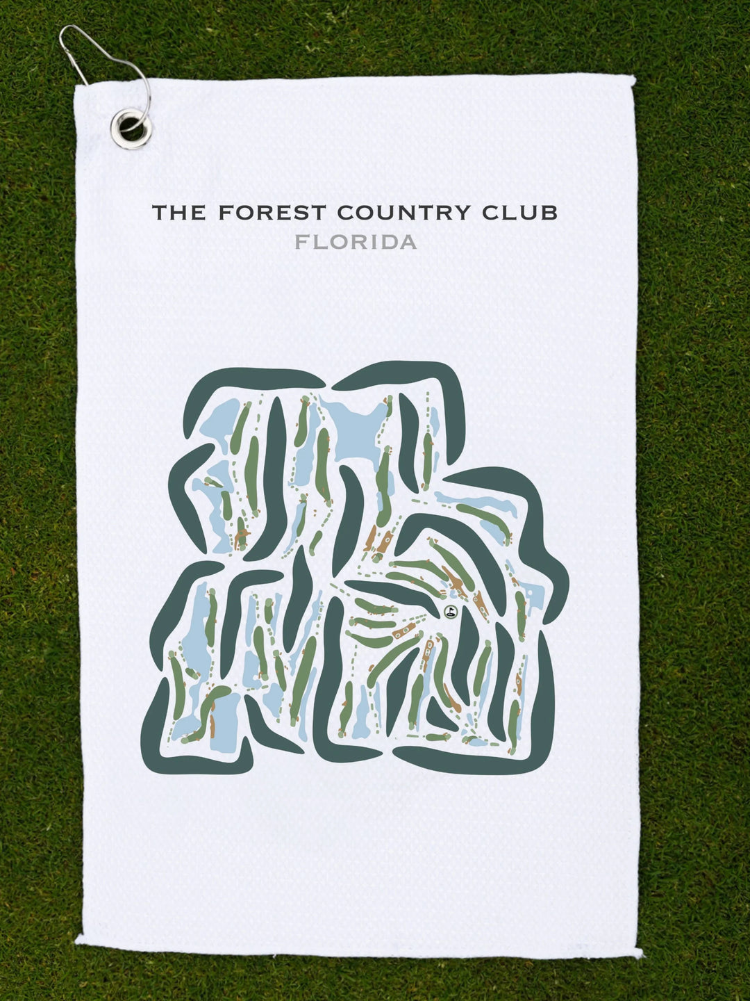 The Forest Country Club, Florida - Printed Golf Courses