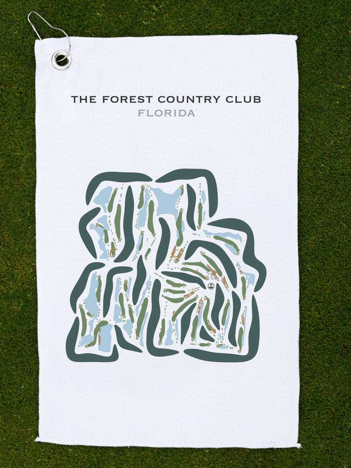 The Forest Country Club, Florida - Printed Golf Courses