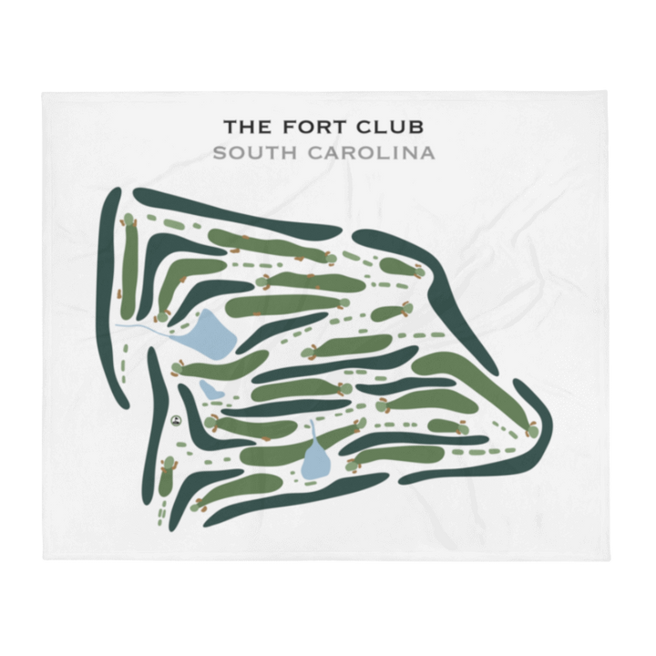 The Fort Club, South Carolina - Printed Golf Course