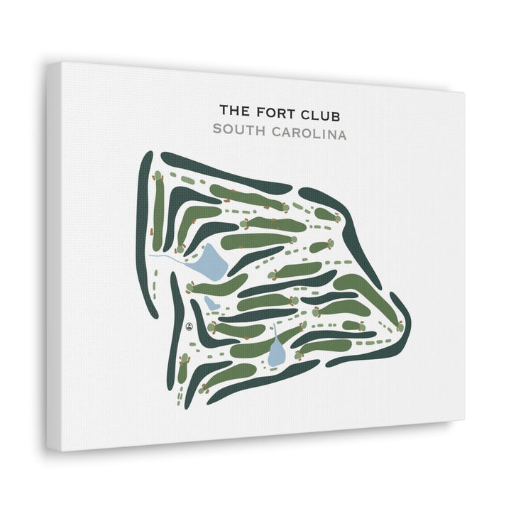 The Fort Club, South Carolina - Printed Golf Course