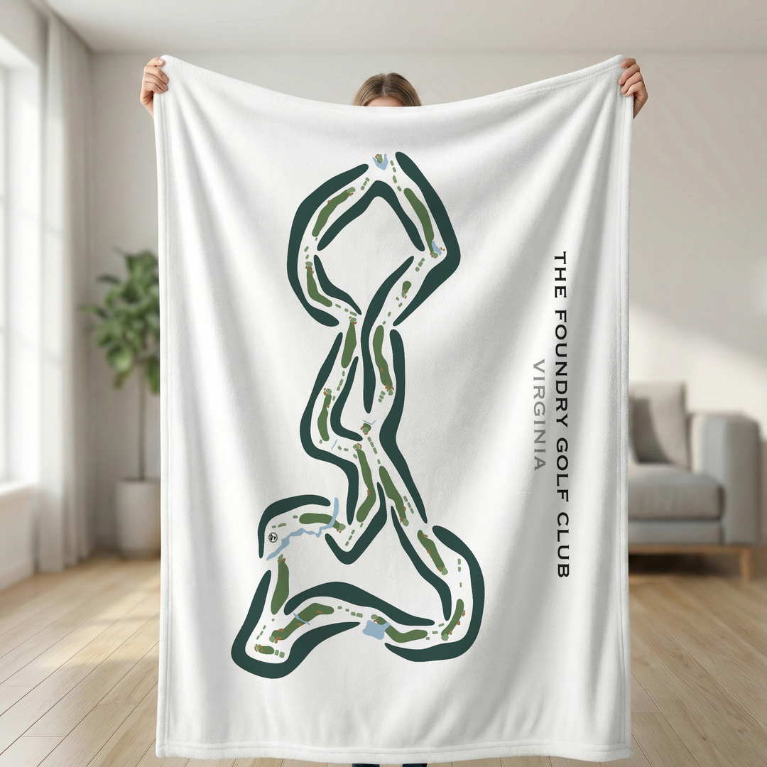 The Foundry Golf Club, Virginia - Printed Golf Courses