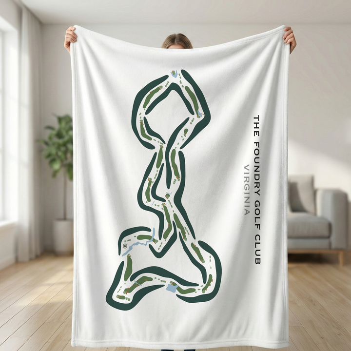 The Foundry Golf Club, Virginia - Printed Golf Courses