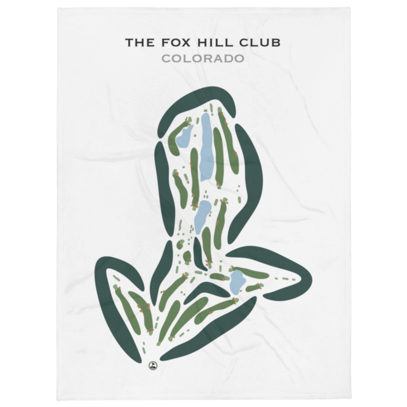 Fox Hill Club, Colorado - Printed Golf Courses