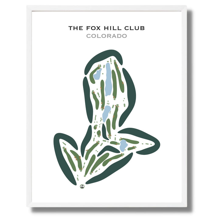 Fox Hill Club, Colorado - Printed Golf Courses