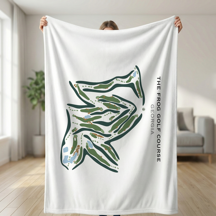 The Frog Golf Course, Georgia - Printed Golf Courses