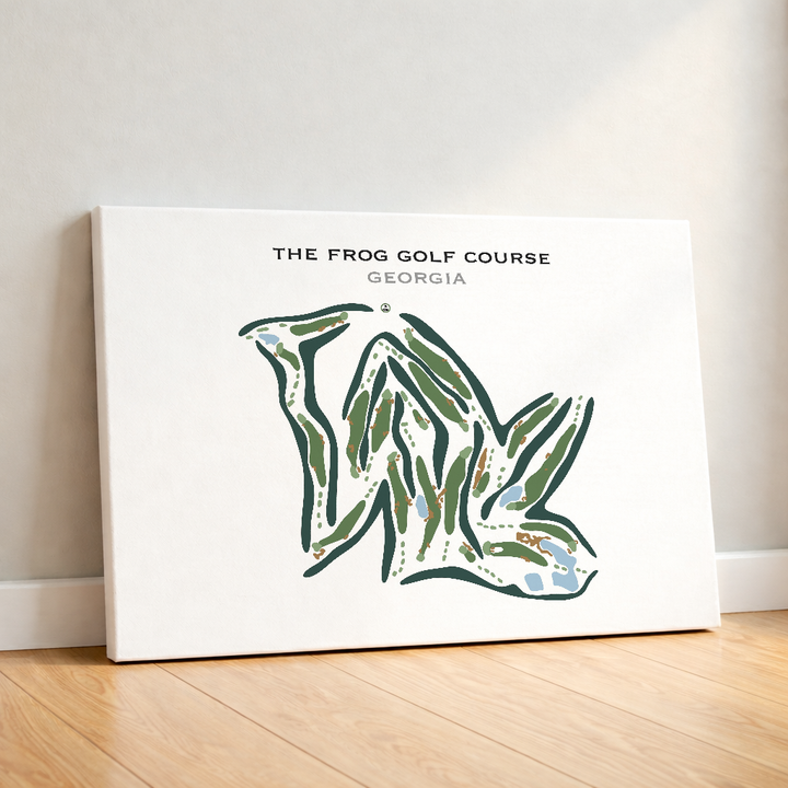 The Frog Golf Course, Georgia - Printed Golf Courses