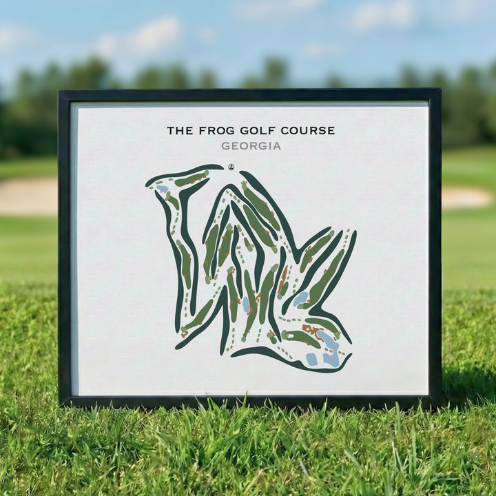 The Frog Golf Course, Georgia - Printed Golf Courses