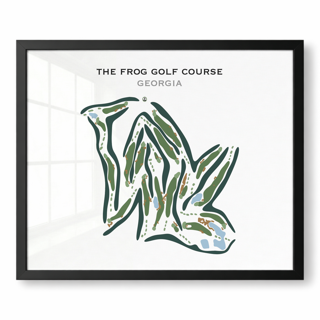 The Frog Golf Course, Georgia - Printed Golf Courses