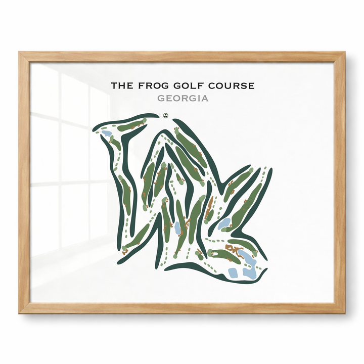 The Frog Golf Course, Georgia - Printed Golf Courses