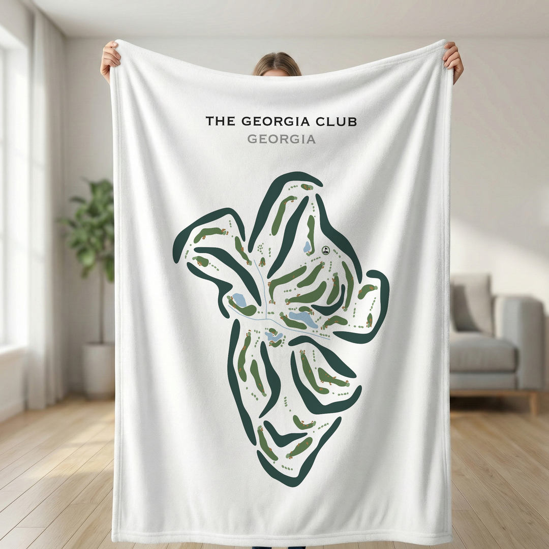The Georgia Club, Georgia - Printed Golf Courses