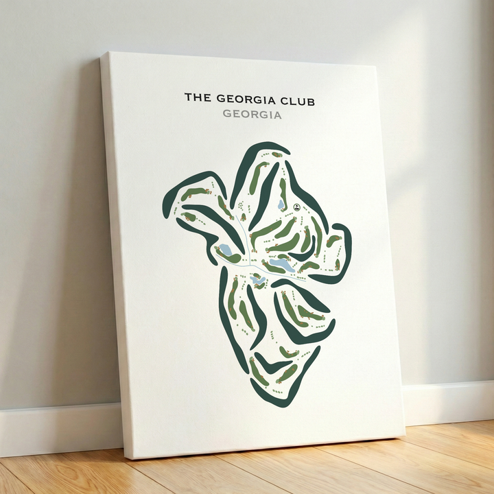 The Georgia Club, Georgia - Printed Golf Courses