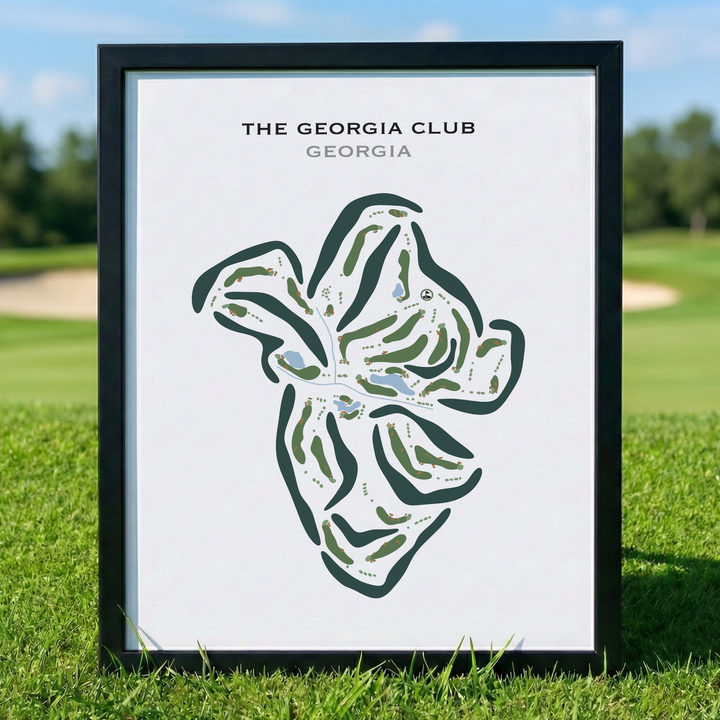 The Georgia Club, Georgia - Printed Golf Courses
