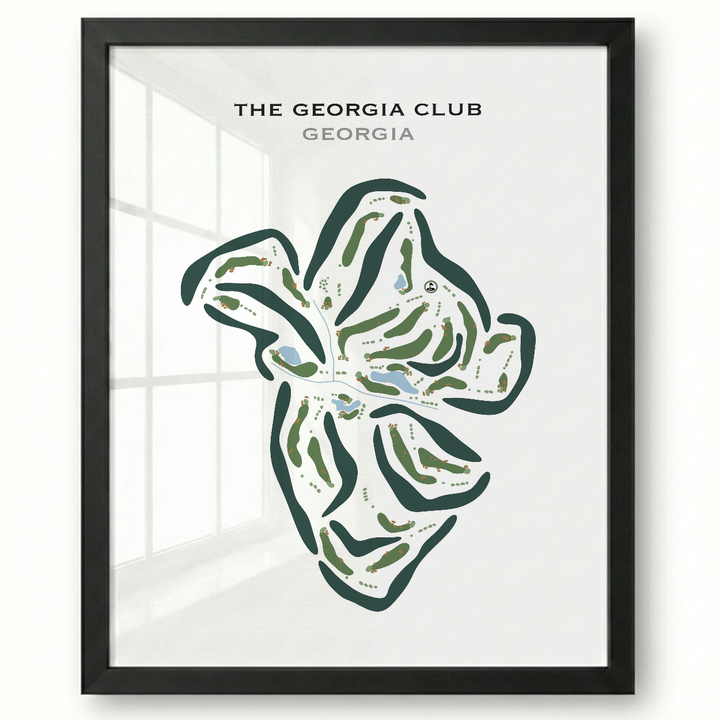 The Georgia Club, Georgia - Printed Golf Courses