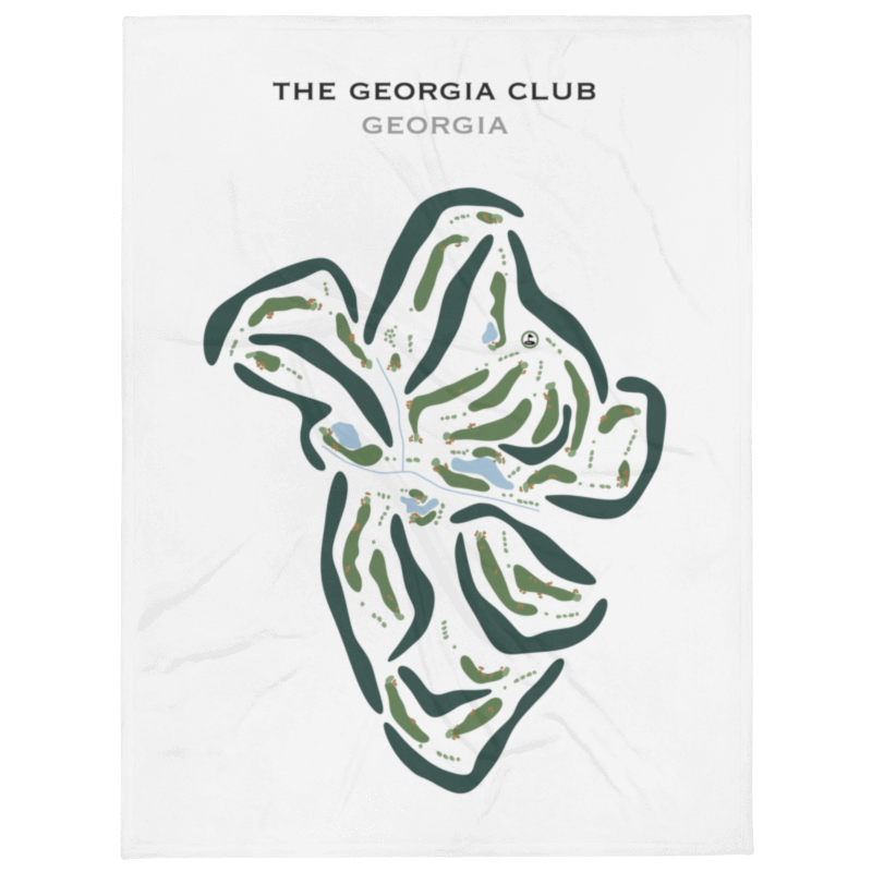 The Georgia Club, Georgia - Printed Golf Courses