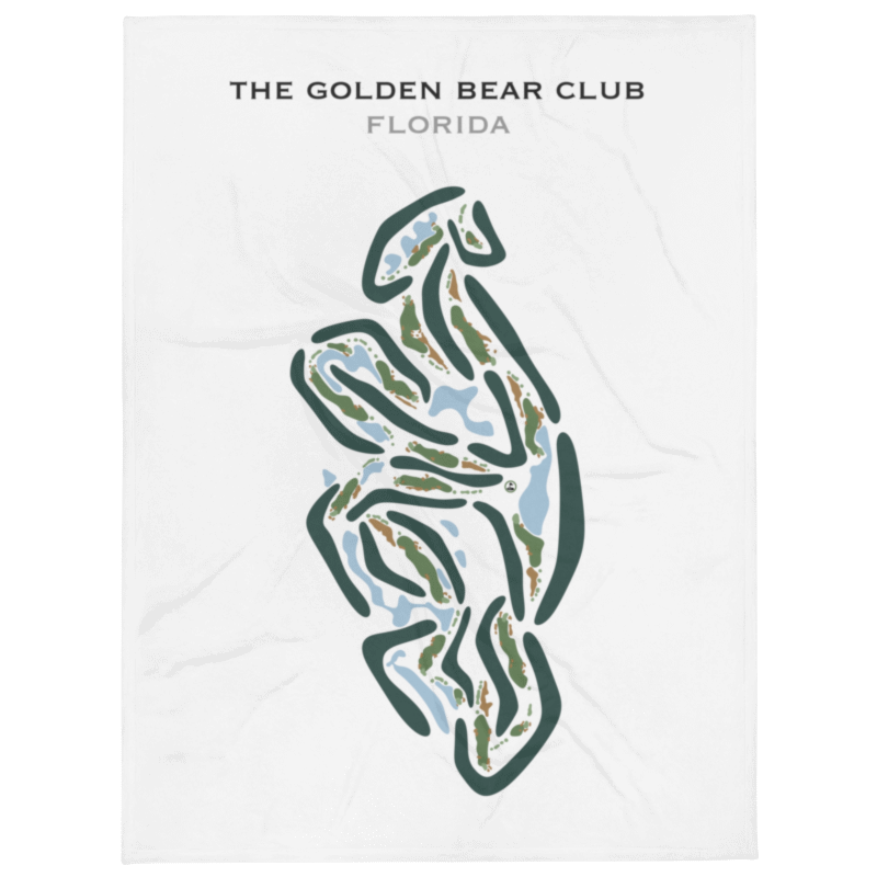 Golden Bear Club, Florida - Printed Golf Courses