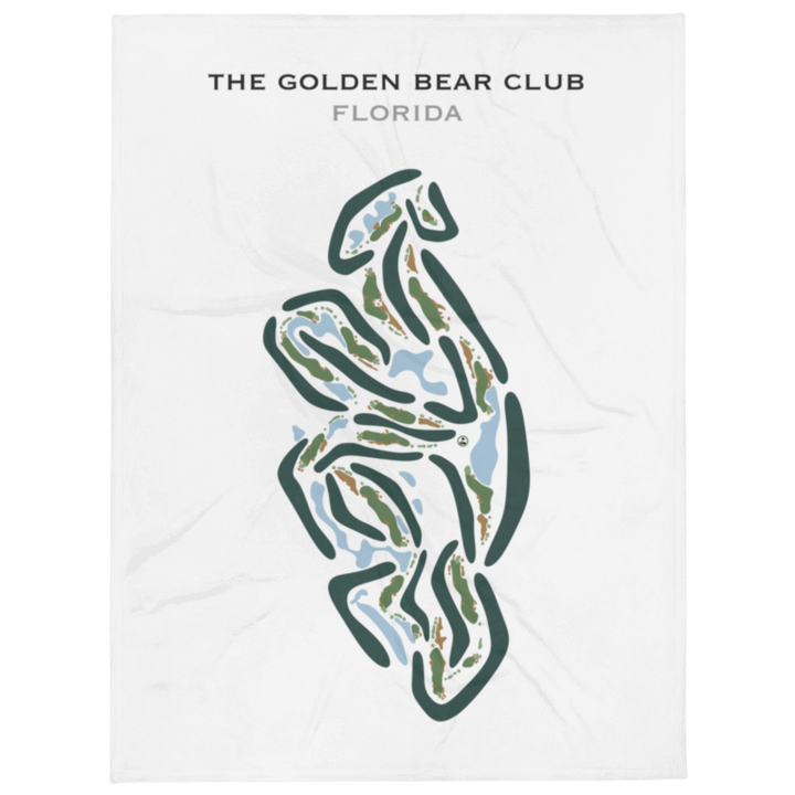 Golden Bear Club, Florida - Printed Golf Courses