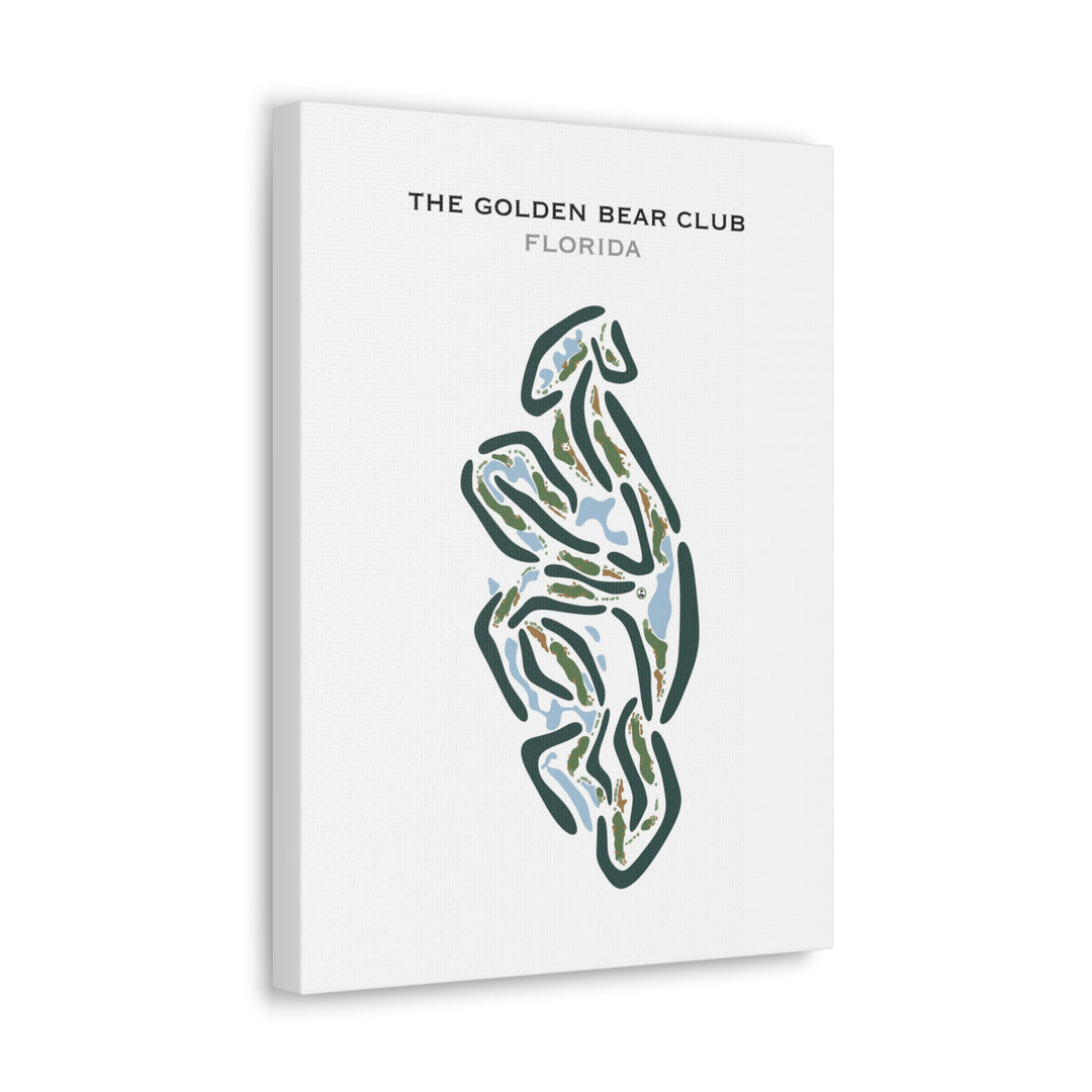 Golden Bear Club, Florida - Printed Golf Courses