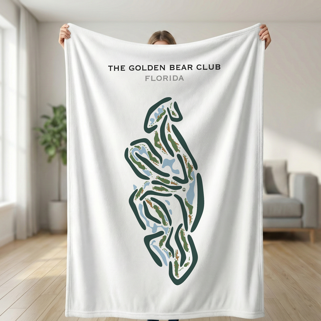 Golden Bear Club, Florida - Printed Golf Courses
