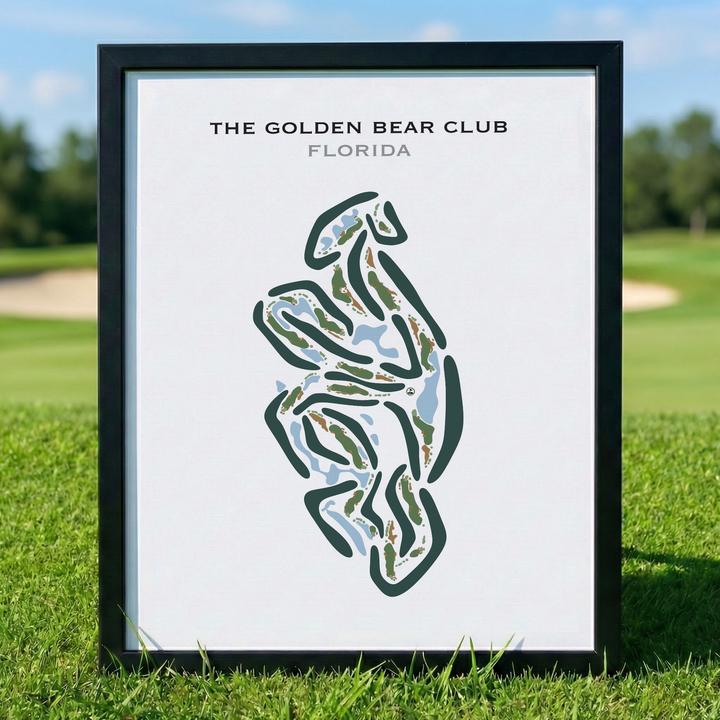 Golden Bear Club, Florida - Printed Golf Courses