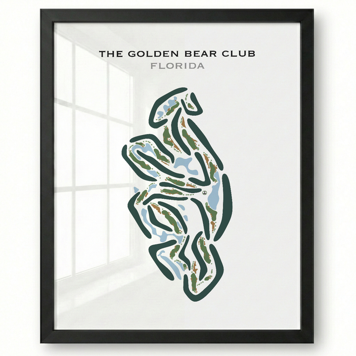 Golden Bear Club, Florida - Printed Golf Courses