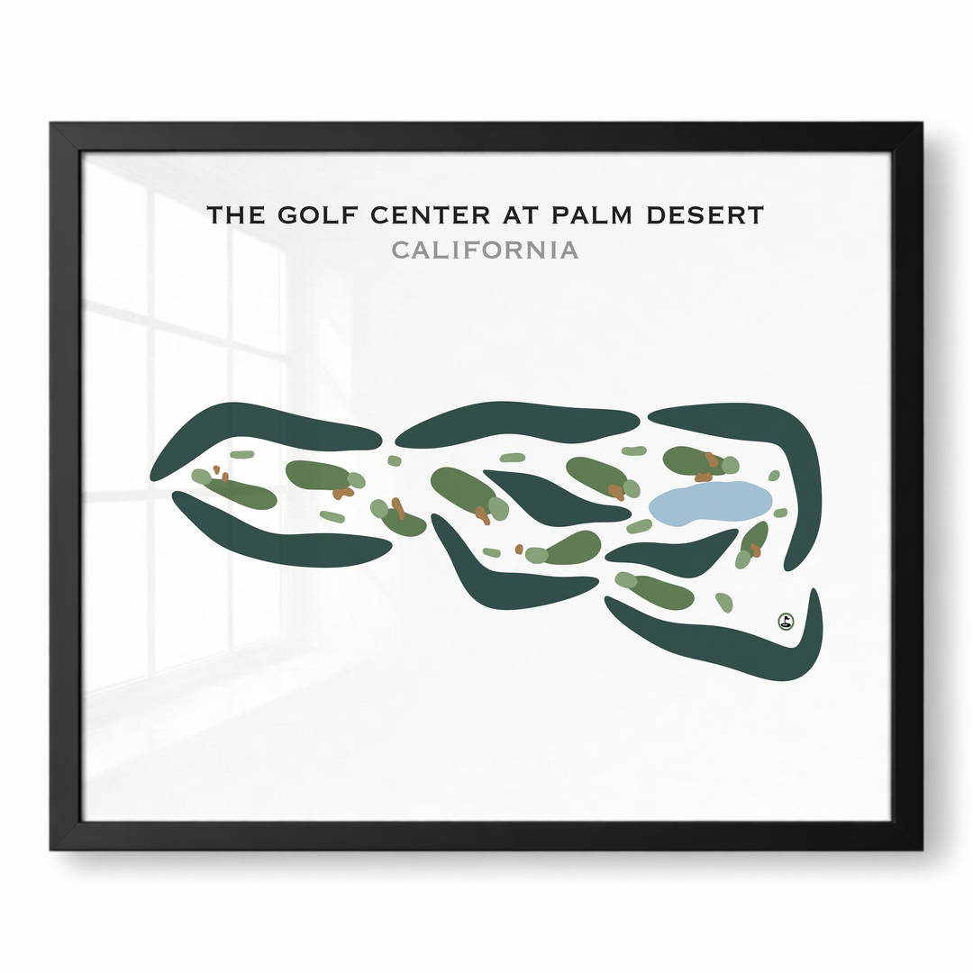 The Golf Center at Palm Desert, California - Printed Golf Courses